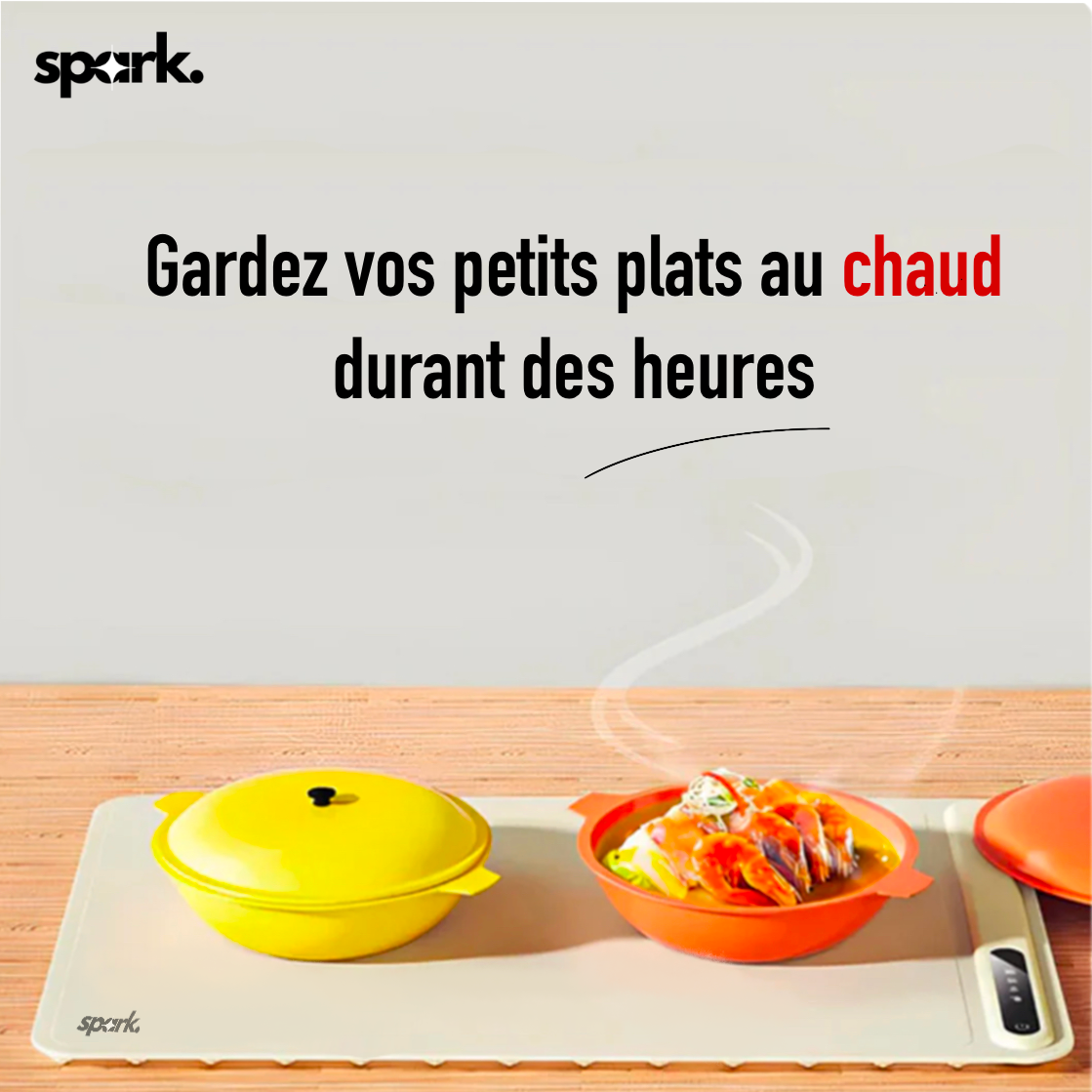 SparkWarm™ Plateau chauffant